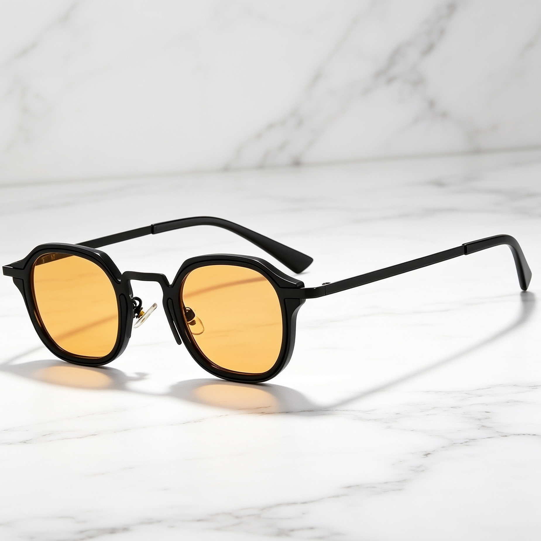 Capri noir gold marbre